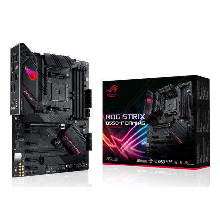 Mainboard|ASUS|AMD B550|SAM4|ATX|3xPCI-Express 3.0 1x|1xPCI-Express 3.0 16x|2xM.2|1xPCI-Express 4.0 16x|Memory DDR4|Memory slots 4|1xHDMI|1xDisplayPort|2xUSB 2.0|1xUSB type C|5xUSB 3.2|1xOptical S/PDIF|1xRJ45|5xAudio port|ROGSTRIXB550-FGAMING