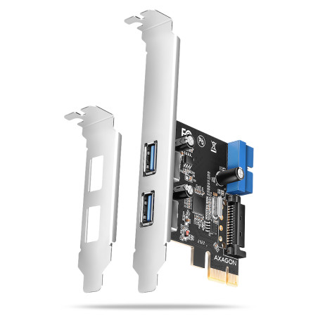 I/O CARD PCIE USB 5GBPS 4PORT/SP&LP PCEU-232RS AXAGON