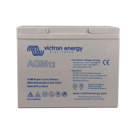 Battery VICTRON ENERGY AGM Super Cycle 12V/25Ah M5 (BAT412025081)
