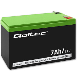Qoltec 53076 AGM battery |...