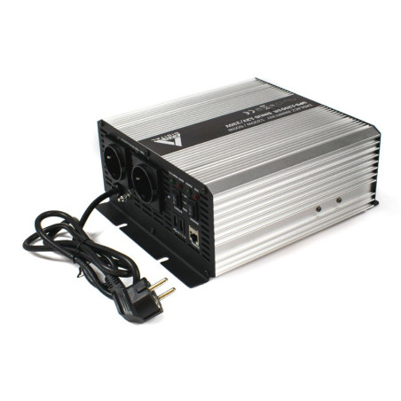 Uninterruptible Power Supply (UPS + AVR) AZO Digital 12V UPS-1200SR Sinus 1200W/600W 12V/230V