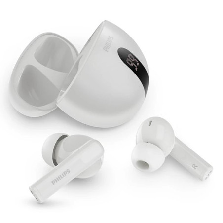 Philips TAT2520WT/00 headphones/headset Wireless In-ear Calls/Music Bluetooth White