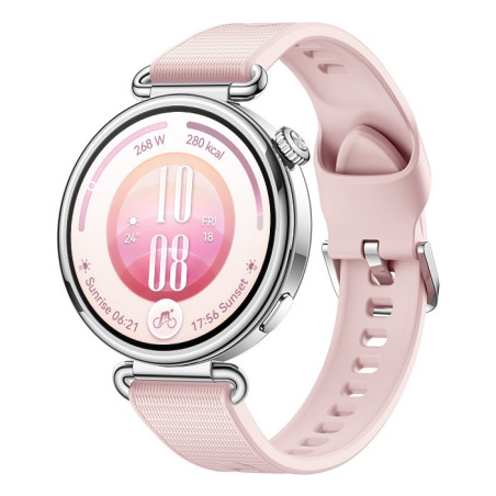 Huawei WATCH GT 7 41mm 3.35 cm (1.32") AMOLED Digital 466 x 466 pixels Touchscreen Pink, Silver Wi-Fi GPS (satellite)