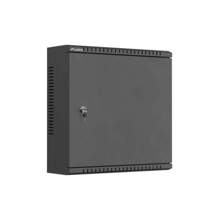 SZAFA INSTALACYJNA TPR 10" Z PŁYTĄ MESH 400X400X140 CZARNA LANBERG (ZŁOŻONA)