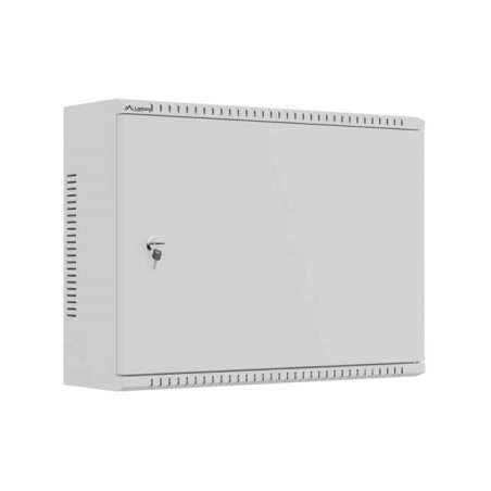 SZAFA INSTALACYJNA TPR 10" & 19" Z PŁYTĄ MESH 560X420X180 SZARA LANBERG (ZŁOŻONA)