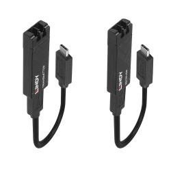 Lindy 100m Fibre Optic USB...