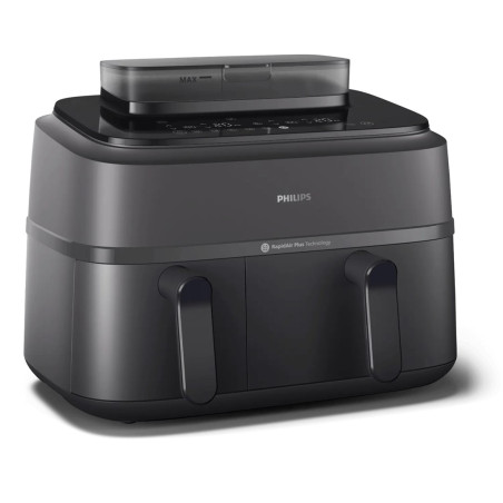 Philips 5000 series NA550/00 fryer Double 9 L Stand-alone 2750 W Hot air fryer Black