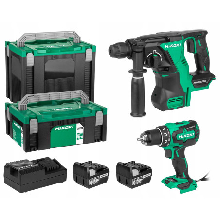 Kit 18V DS18DBS+DH18DBL 2x5Ah batteries