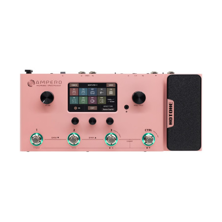 Hotone Ampero MP-100 Pink Limited Edition - multiefekt gitarowy