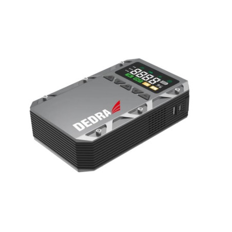 URZĄDZENIE ROZRUCHOWE POWERBANK 12000 MAH LCD, KOMPRESOR