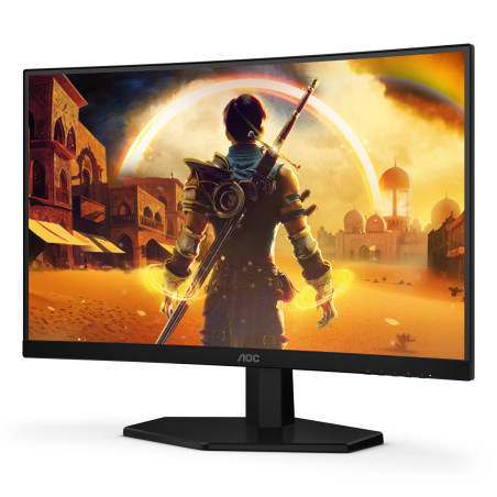 AOC G4 23.6" VA FHD 180Hz computer monitor 59.9 cm (23.6") 1920 x 1080 pixels Full HD LCD Black, Red