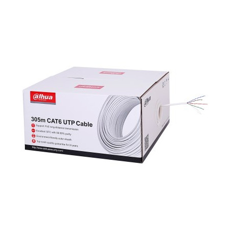 Dahua Technology PFM923I-6UN-C networking cable 305 m Cat6 U/UTP (UTP)