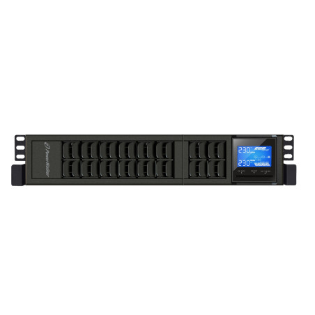 PowerWalker VFI 1000 CRS uninterruptible power supply (UPS) Double-conversion (Online) 1 kVA 800 W 3 AC outlet(s)