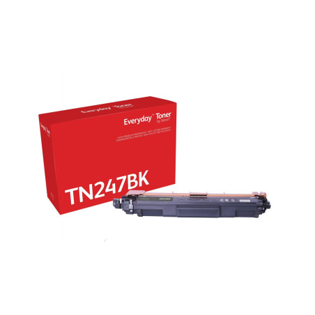 Everyday™ Black Toner by Xerox compatible with Brother TN247BK, High capacity