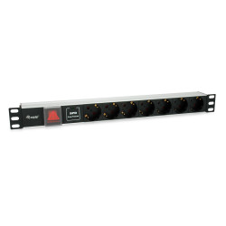 Equip 7-Outlet German Power...