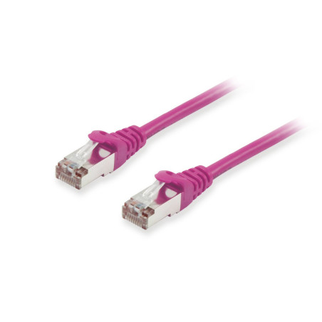 Equip Cat.6A S/FTP Patch Cable, Purple, 25m