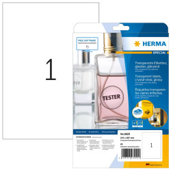 HERMA Labels transparent...