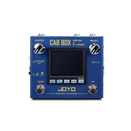Joyo R-08 Cab Box - symulator kolumn i końcówek mocy, loader IR z MIDI i wyjściem XLR