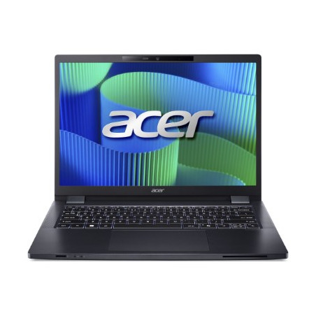 Acer | TravelMate TMP414-53-G2-TCO-585Q | Slate blue | 14 " | WUXGA | 1920 x 1200 pixels | Intel Core 5 | 120U | 16 GB | DDR5 | Solid-state drive capacity 256 GB | Intel Iris Xe Graphics | Windows 11 Pro | 4G | Keyboard language English | Keyboard backlit