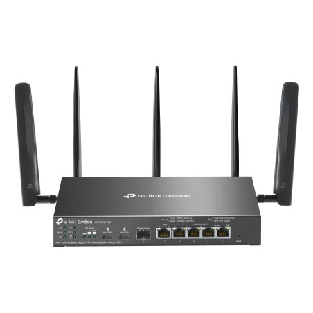TP-Link Omada ER706WP-4G wireless router Gigabit Ethernet Dual-band (2.4 GHz / 5 GHz) Black