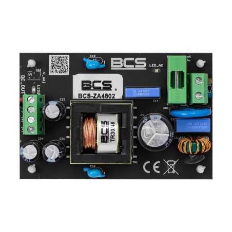BCS BCS-ZA4802 power supply unit 90 W Black