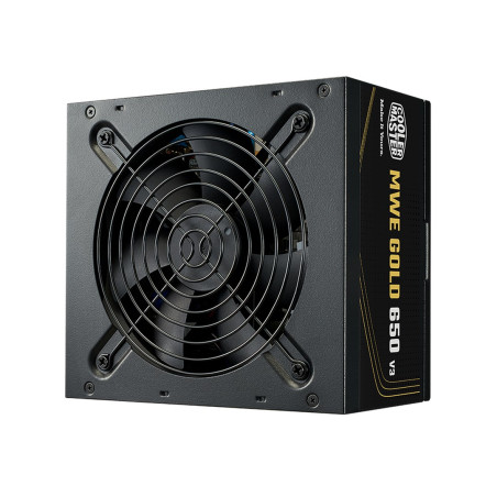 Cooler Master MWE Gold V3 ATX 3.1 Non-Modular Series power supply unit 650 W 24-pin ATX Black
