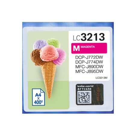 LC3213C HIGH YIELD MAGENTA INK CARTRIDGE - 400 PAGES