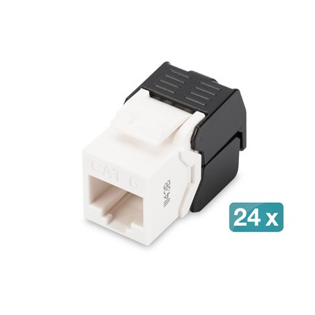 Digitus CAT 6 Keystone module, unshielded - 24 pcs.
