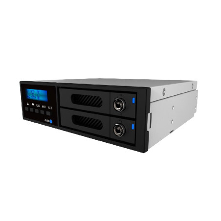 Raidon iR2022 13.3 cm (5.25") Storage drive tray Black