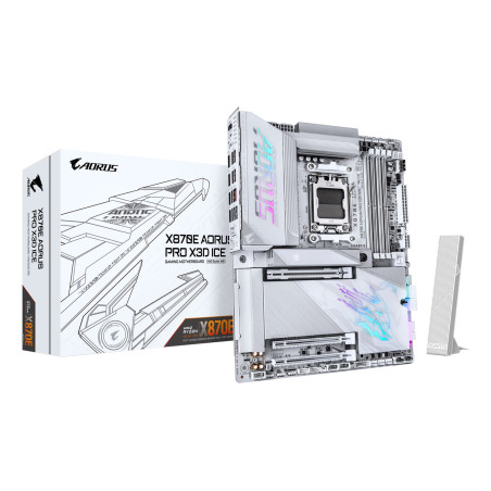GIGABYTE X870E AORUS PRO X3D ICE Motherboard