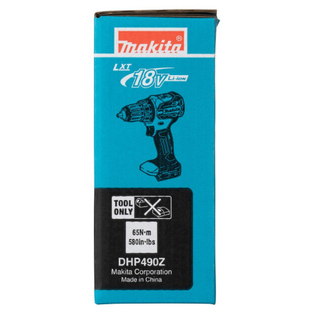 Makita DHP490Z power screwdriver/impact driver 1900 RPM Blue, Black