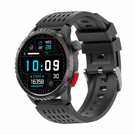 Denver SWG-345B 3.63 cm (1.43") AMOLED Digital 466 x 466 pixels Black GPS (satellite)
