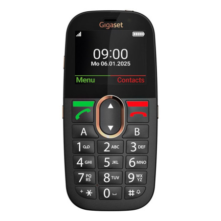 Gigaset GL695 5.87 cm (2.31") 113 g Black Senior phone