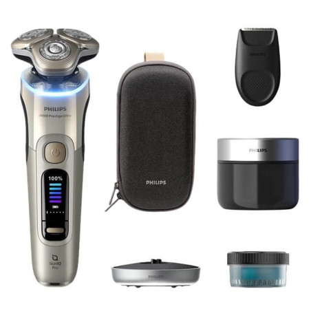 Philips Series i9000 Prestige Ultra i9000 Prestige Ultra XP9403/31 Wet and Dry Electric Shaver with SkinIQ Pro