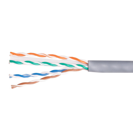 Equip Cat.6A U/UTP Installation Cable, LSZH, Solid Copper, 305m