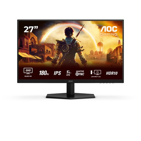 AOC Q27G42XEP computer monitor 68.6 cm (27") 2560 x 1440 pixels Quad HD LCD Black, Red