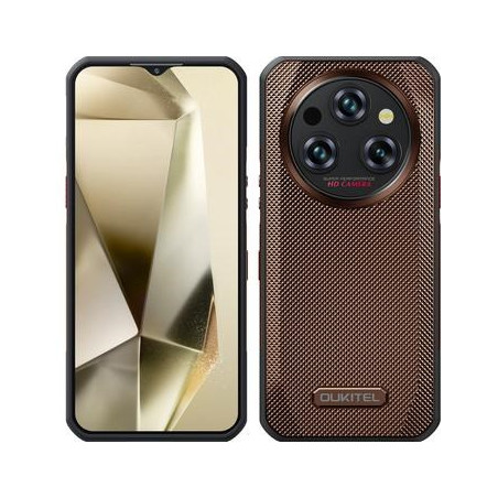 Oukitel WP35 6,6" Smartphone Dual SIM Android 14 5G USB Type-C 8 GB 256 GB 11000 mAh Gold