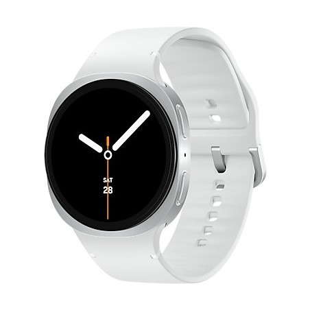 Samsung Galaxy Watch 8 3.81 cm (1.5") AMOLED 44 mm Digital 480 x 480 pixels Touchscreen Silver Wi-Fi GPS (satellite)