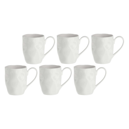 Set of 6 mugs LA PORCELLANA BIANCA