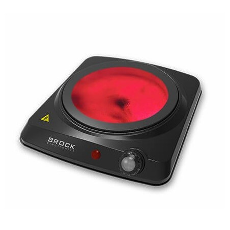 BROCK HPI 3001 BK Infrared electric cooker Single-burner 17,7 cm 1200 W Black