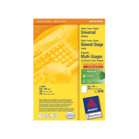 Avery Multi-Function Labels White