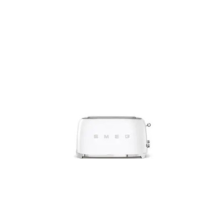 SMEG Toaster 2-slice 4-slot 50'Style White TSF02WHEU