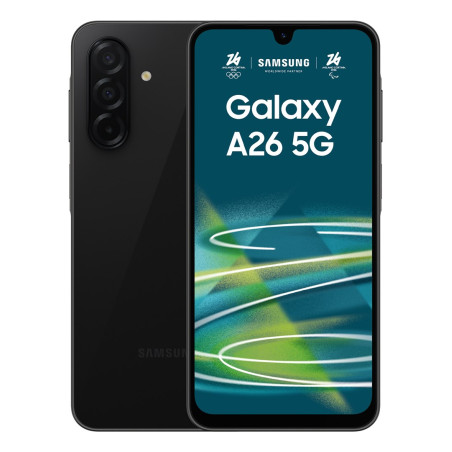 Samsung Galaxy A26 17 cm (6.7") Hybrid Dual SIM Android 15 5G USB Type-C 8 GB 256 GB 5000 mAh Black