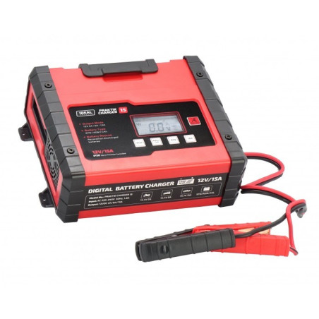 Charger PRAKTIK CHARGER 15 LCD, charging voltage: