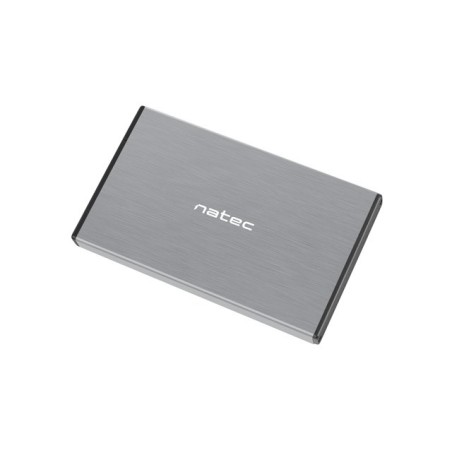 NATEC HDD ENCLOSURE RHINO GO (USB 3.0, 2.5", GREY)