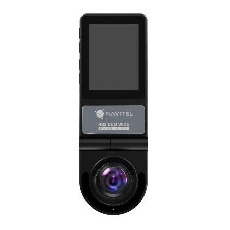 Navitel RS3 DUO WIDE 2K Ultra HD Battery, USB Black