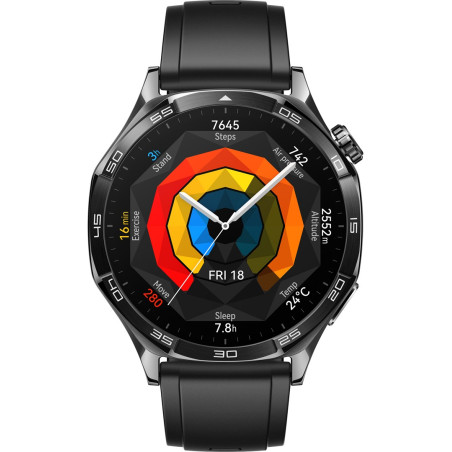 Huawei WATCH GT 5 46mm Vili-B19F | Smart watch | GPS integrated | AMOLED screen 1.43 inches | Black