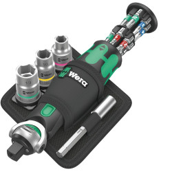 Tool set with ratchet 3/8"...