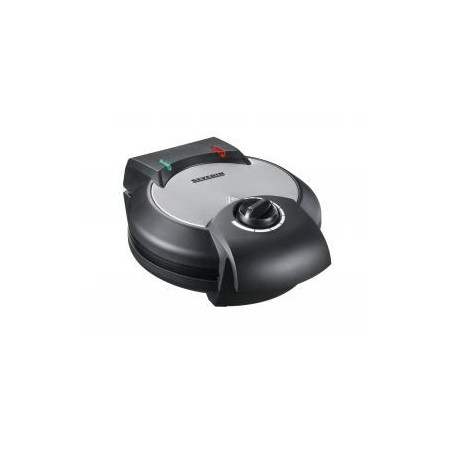 Severin WA 2103 waffle iron 4 waffle(s) 1200 W Black, Silver