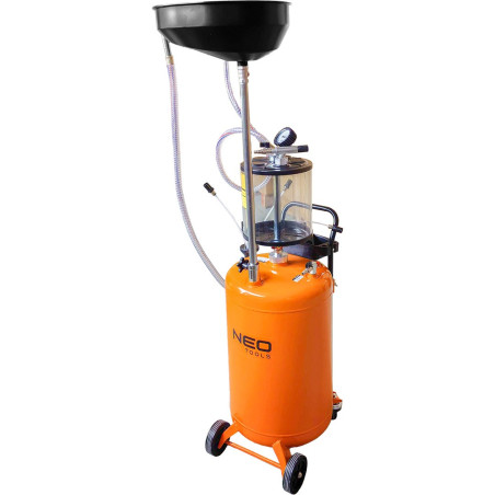 Mobile Pneumatic Oil Sink Suction Machine With Control Tank